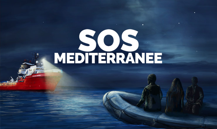 SOS Mediterranee Deutschland - art-direction, strategy, illustration